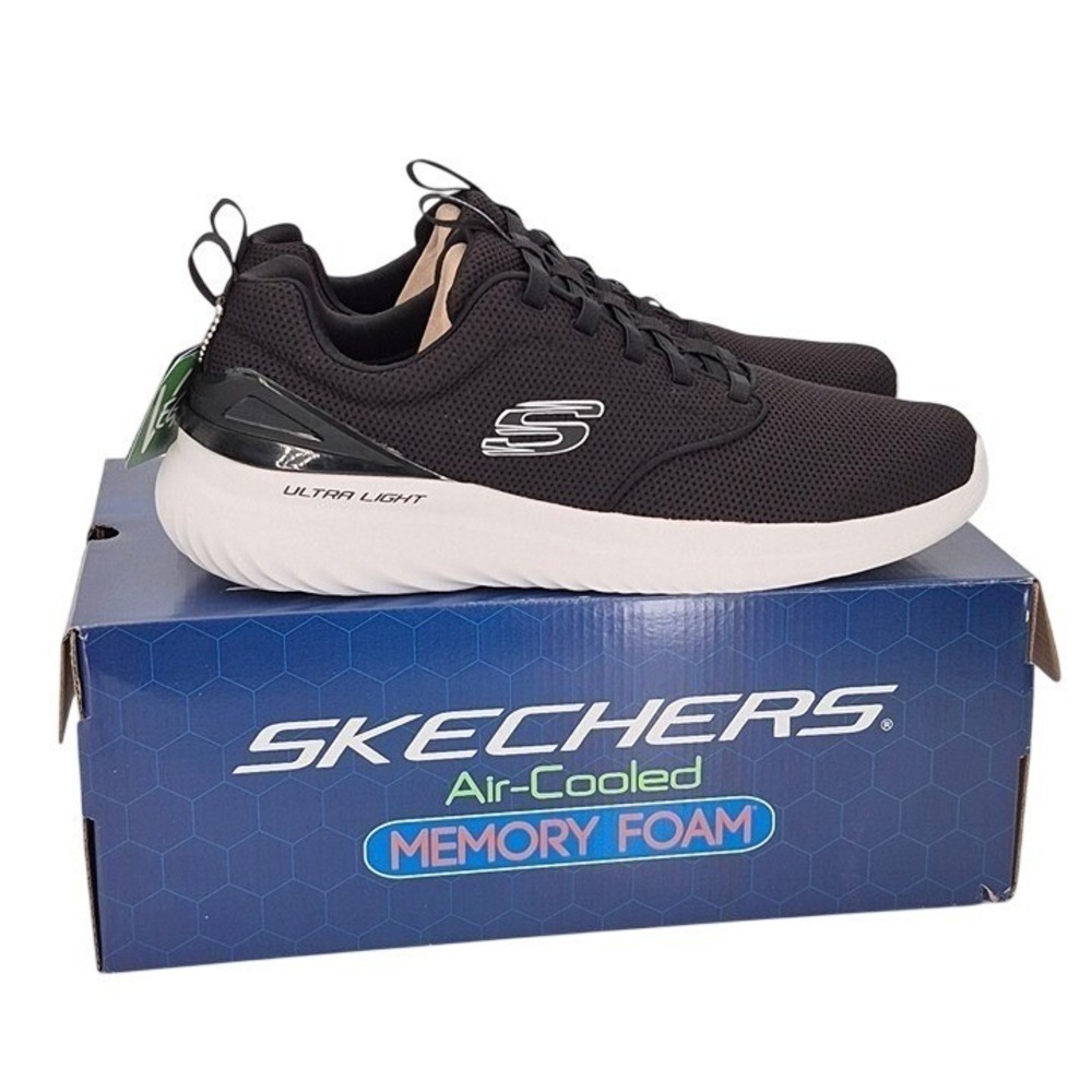 Skechers Bounder 2.0 Howlite Sneakers US Adult Men's Size 12 Shoes 232675/BKW